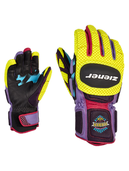 Handschuhe Ziener Gatos PR  Glove Race Multicolor - 2023/24