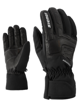 Handschuhe Ziener Glyxus AS(R) Glove Ski Alpine Black - 2024/25