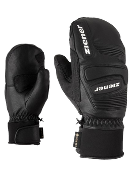 Handschuhe Ziener Guardi GTX + Gore Plus Warm PR Mitten Glove Ski Alpine Black - 2024/25