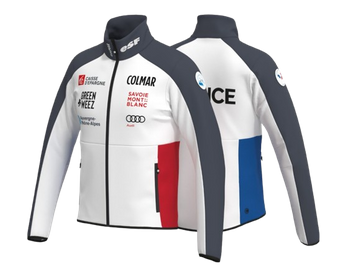 Herren-Softshell Colmar Replica Softshell Jacket White/Black/Blue/Red - 2024/25