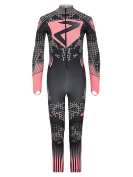 Rennanzug Ziener RCE Racesuit Black Foggy Print Pink Vanilla - 2024/25