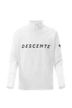 Rollkragen Descente Chest Logo White - 2024/25