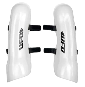 Schienbeinschutz UFO PLAST Junior Slalom Knee Guards White - 2024/25