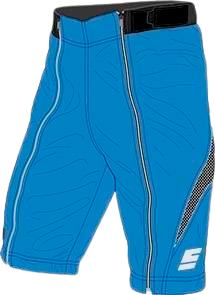 Shorts ENERGIAPURA New Wengen Color Adjustable Junior Turquoise - 2021/22