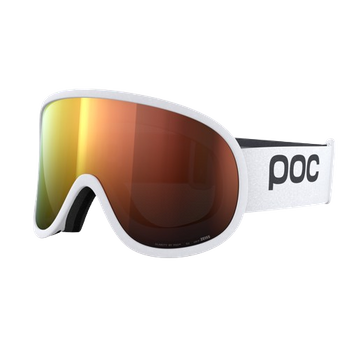 Skibrille POC Retina Hydrogen White/Partly Sunny Orange - 2024/25