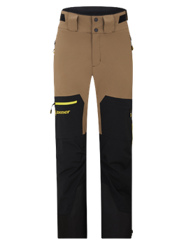 Skihose Ziener Tewes Full-Zip Man Black Mustard - 2024/25