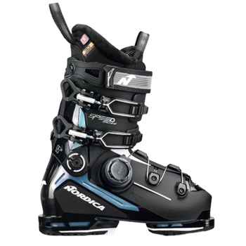 Skischuhe Nordica Speedmachine 3  BOA 95 GW Black-Light Blue-White - 2024/25