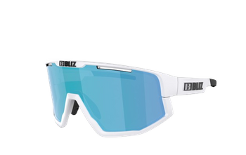 Sonnenbrille BLIZ Fusion Matt White/Brown Blue