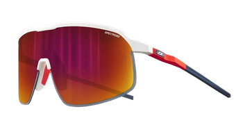 Sonnenbrille Julbo Density Spectron 3 Matt White / Fluo Orange / Blue