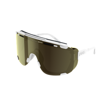 Sonnenbrille POC Devour Glacial Hydrogen White - 2024/25