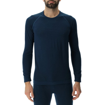 Thermounterwäsche UYN Man Evolutyon Biotech UW Shirt Long SL Blue Poseidon - 2024/25