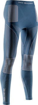 Thermounterwäsche X-bionic Energy Accumulator 4.0 Pants WMN Mineral Blue/Arctic White - 2024/25