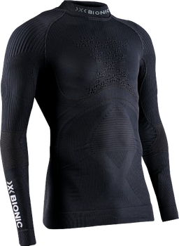 Thermounterwäsche X-bionic Energy Accumulator 4.0 Shirt Turtle Neck LG SL Men Opal Black/Arctic White - 2024/25