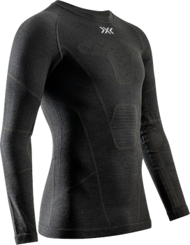 Thermounterwäsche X-bionic Symbio Merino Shirt LS Men Opal Black - 2024/25