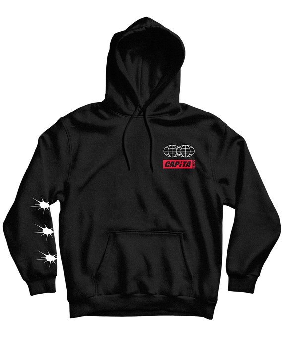 Bluse Capita Mind Hoodie Black - 2024/25