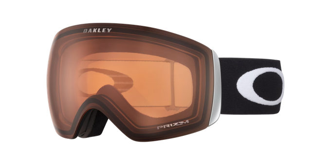 Brille Oakley Flight Deck L Matte Black Prizm Snow Persimmon - 2024/25