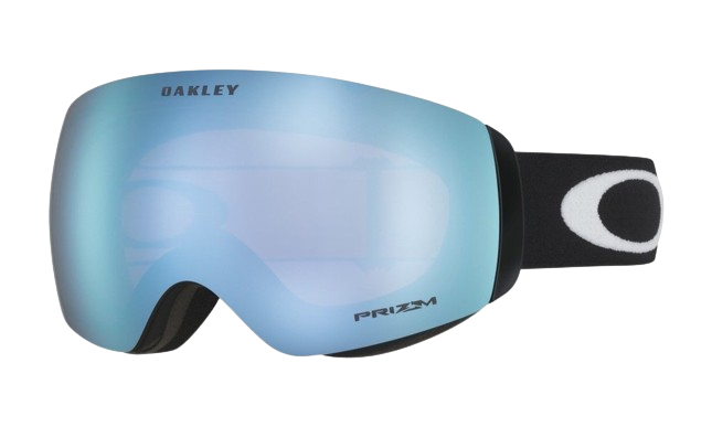 Brille Oakley Flight Deck M Matte Black Prizm Snow Sapphire Irid - 2024/25