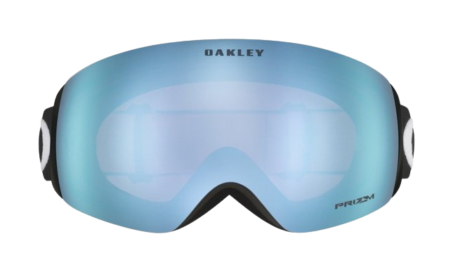 Brille Oakley Flight Deck M Matte Black Prizm Snow Sapphire Irid - 2024/25