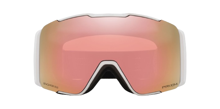 Brille Oakley Line Miner Pro M Matte White Prizm Rose Gold + ersatzlinse Prizm Sapphi - 2024/25