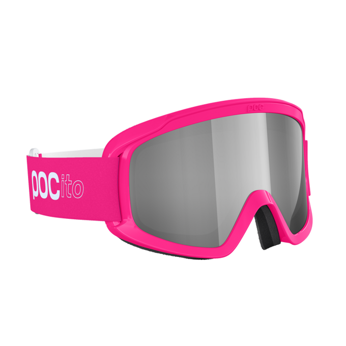 Brille POC POCito Opsin Fluorescent Pink/Partly Sunny Silver - 2024/25