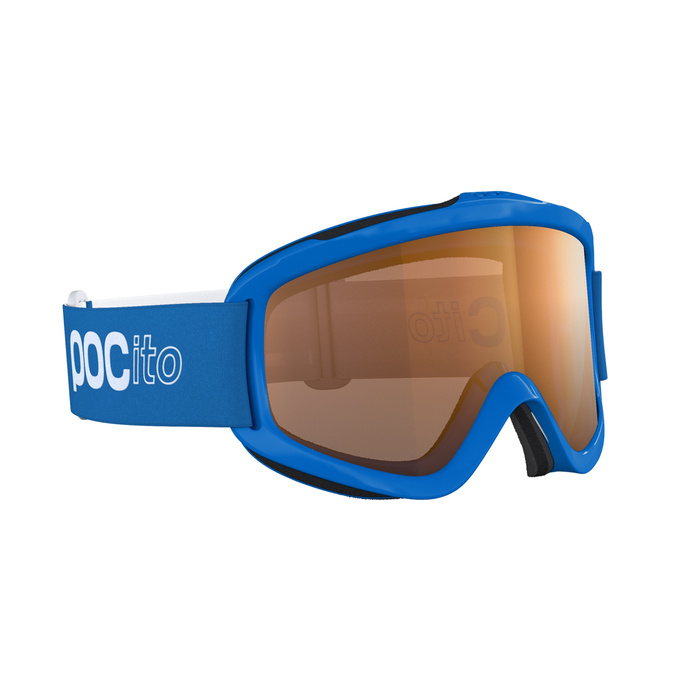 Brille POC Pocito Iris Fluorescent Blue/Clearity Pocito - 2023/24