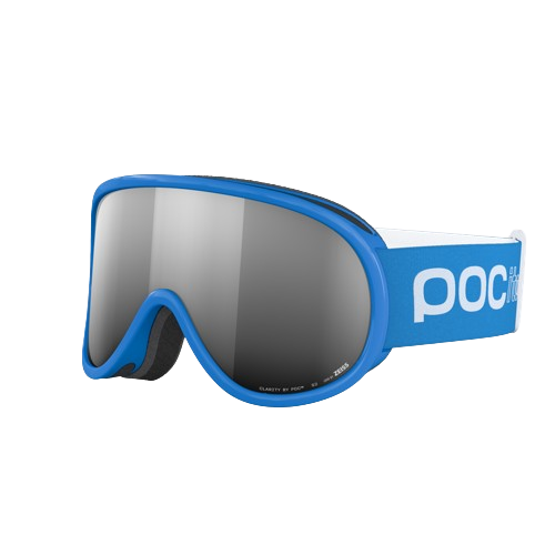 Brille POC Pocito Retina Fluorescent Blue/Partly Sunny Silver - 2024/25