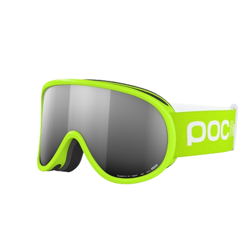 Brille POC Pocito Retina Fluorescent Yellow/Green/Partly Sunny Silver - 2024/25