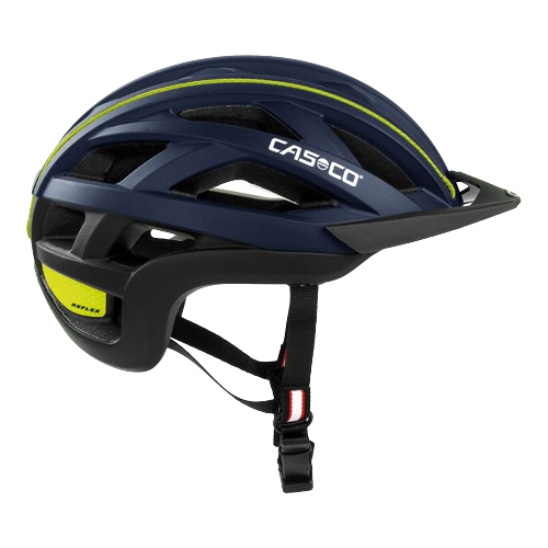 Casco bike helmet Cuda 2 Blue/Neon - 2024