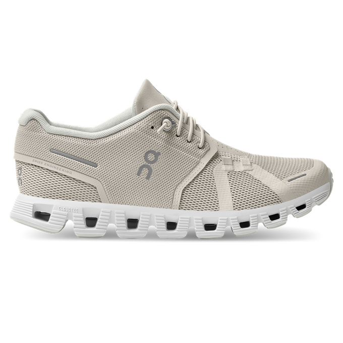 Damen Schuhe On Running Cloud 5 Pearl/White