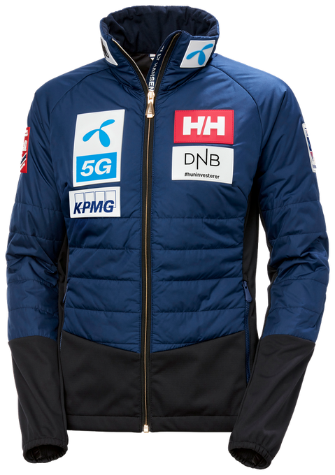 Daunenjacke Helly Hansen World Cup Insulator Jacket Ocean NSF - 2023/24