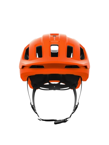 Fahrradhelm POC Axion Race MIPS Fluorescent Orange/Uranium Black Matt - 2024