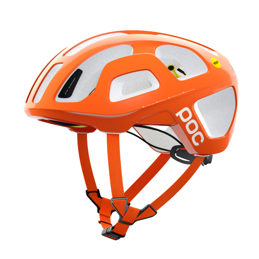 Fahrradhelm POC Octal MIPS Fluorescent Orange AVIP - 2024