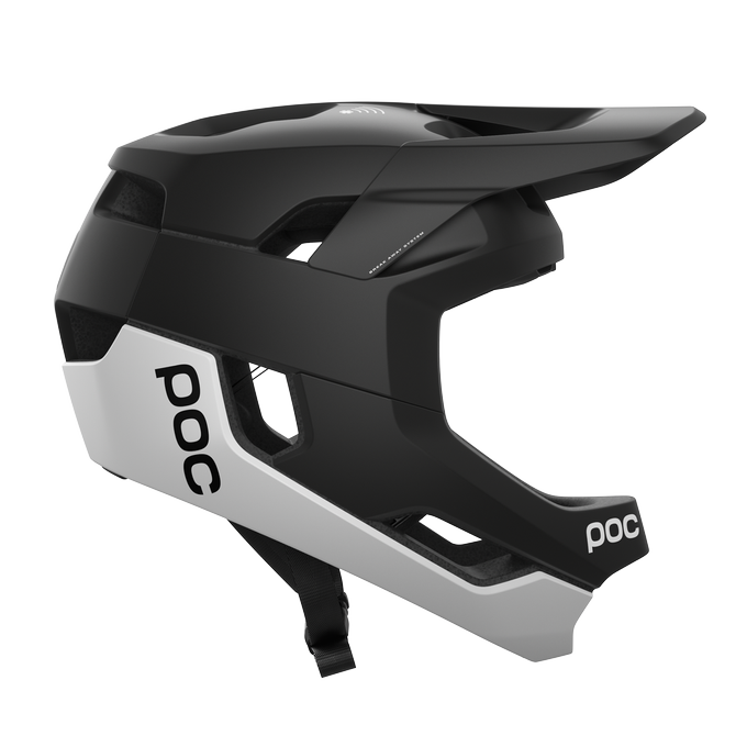 Fahrradhelm POC Otocon Race MIPS Uranium Black/Hydrogen White Matt