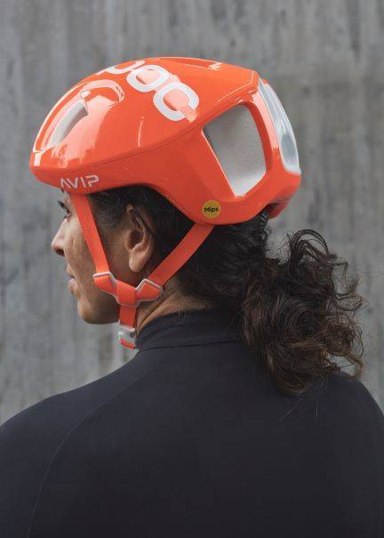 Fahrradhelm POC Ventral MIPS Fluorescent Orange AVIP - 2024