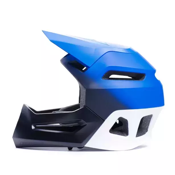 Fahrradhelm Scarabeo Linea 01 Blue/White/Black - 2023