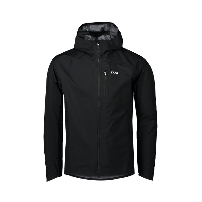 Fahrradjacke POC M'S Motion Rain Jacket Uranium Black - 2024