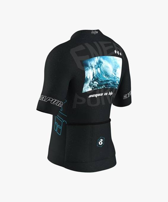 Fahrradtrikot Energiapura T-Shirt Full Zip Life Wave Men/Ragl Alexander - 2023