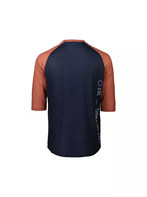 Fahrradtrikot POC MTB Pure 3/4 Jersey Turmaline Navy/Himalayan Salt - 2024