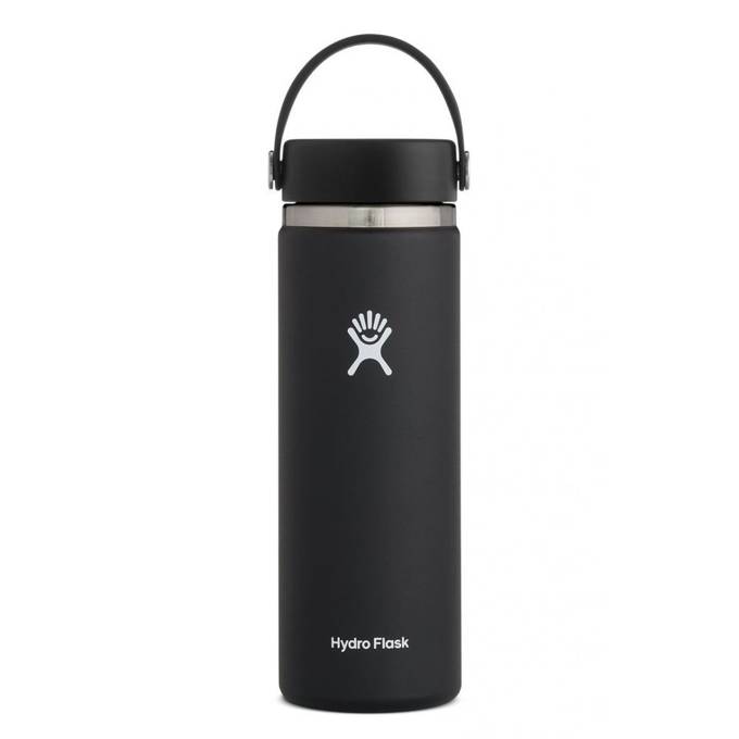 HYDRO FLASK 20 OZ WILD FLEX CAP BLACK