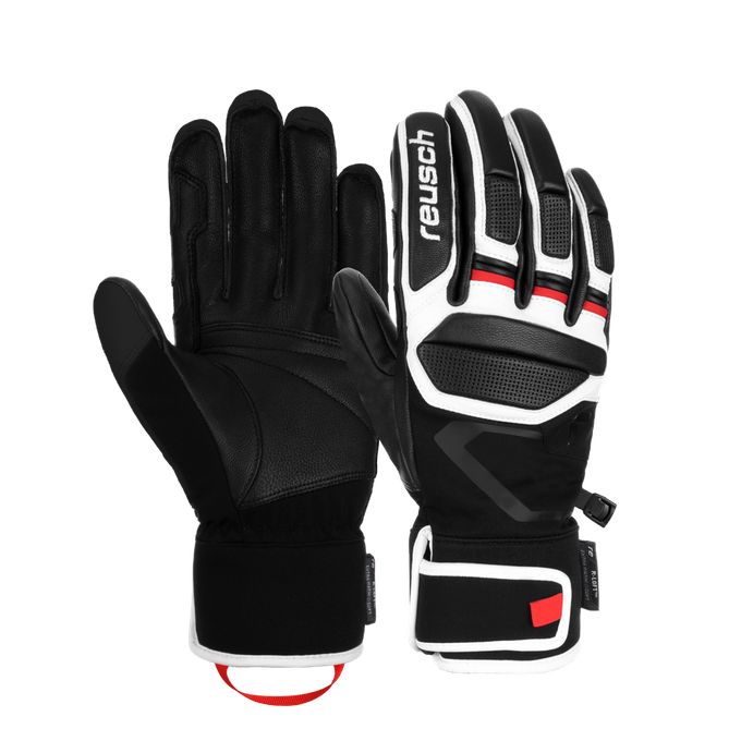 Handschuhe Reusch Pro RC Black/White/Fire Red - 2024/25