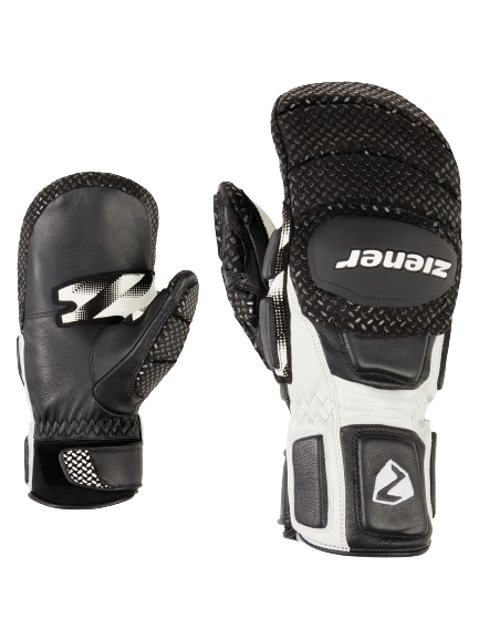 Handschuhe Ziener Gatoro PR Mitten Glove Race Black - 2024/25