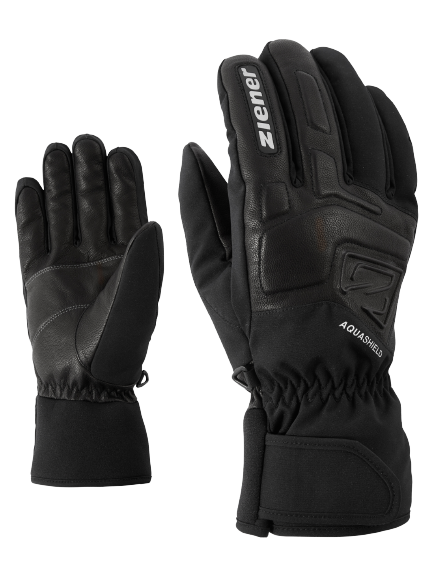 Handschuhe Ziener Glyxus AS(R) Glove Ski Alpine Black - 2024/25