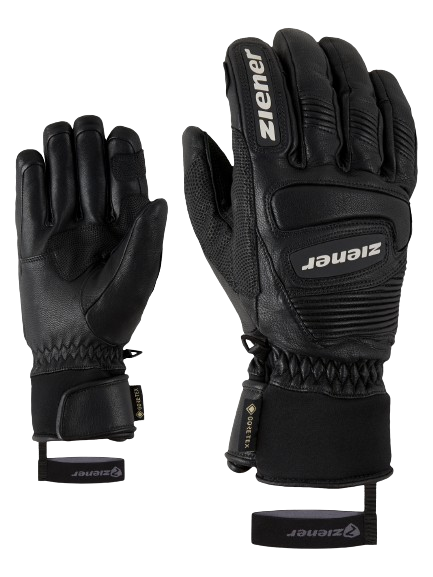 Handschuhe Ziener Guard GTX + Gore Grip PR Glove Ski Alpine Black - 2024/25