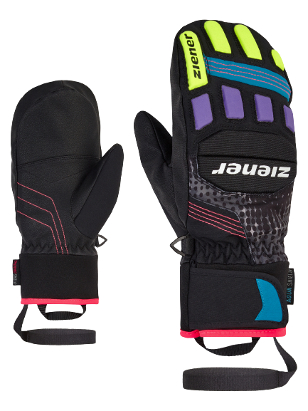 Handschuhe Ziener Lauron AS PR Mitten Junior Glove Junior Multicolor Print - 2023/24