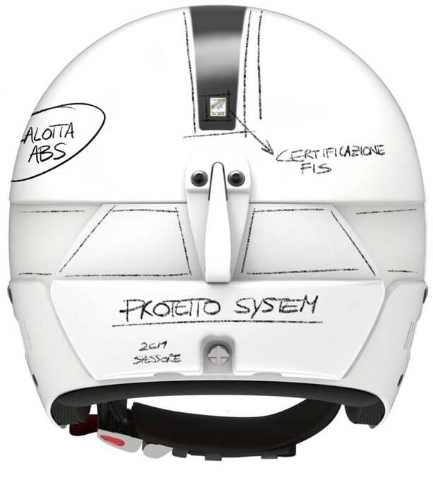 Helm Briko Vulcano FIS 6.8 Graphik Matt/White Black - 2023/24