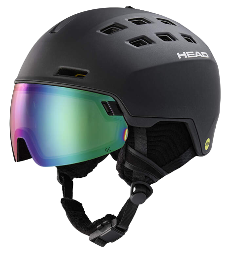 Helm HEAD Radar 5K Photo Mips Black - 2024/25