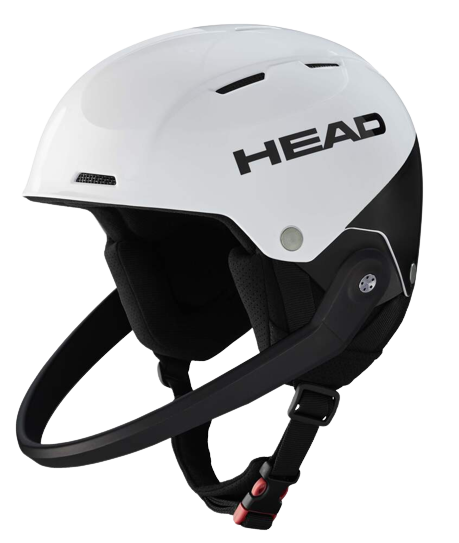 Helm HEAD Team SL White/Black + Kinnbügel - 2024/25