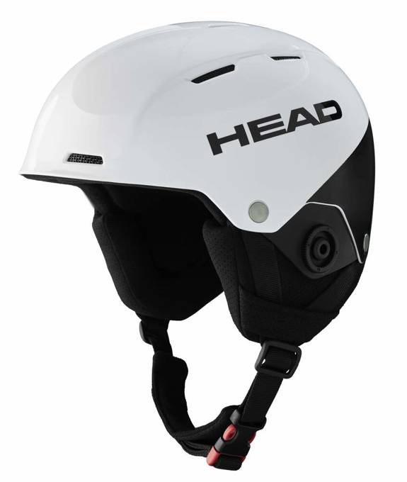 Helm HEAD Team SL White/Black + Kinnbügel - 2024/25