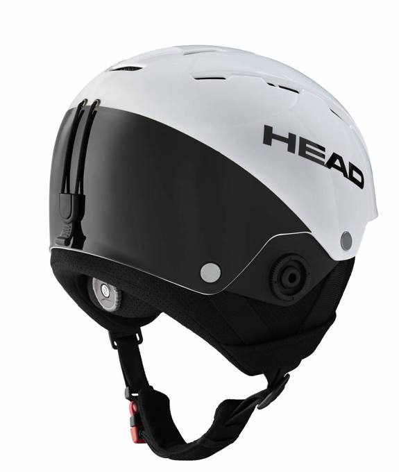 Helm HEAD Team SL White/Black + Kinnbügel - 2024/25