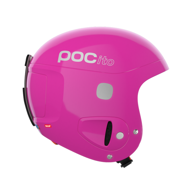 Helm POC Pocito Skull Fluorescent Pink - 2024/25